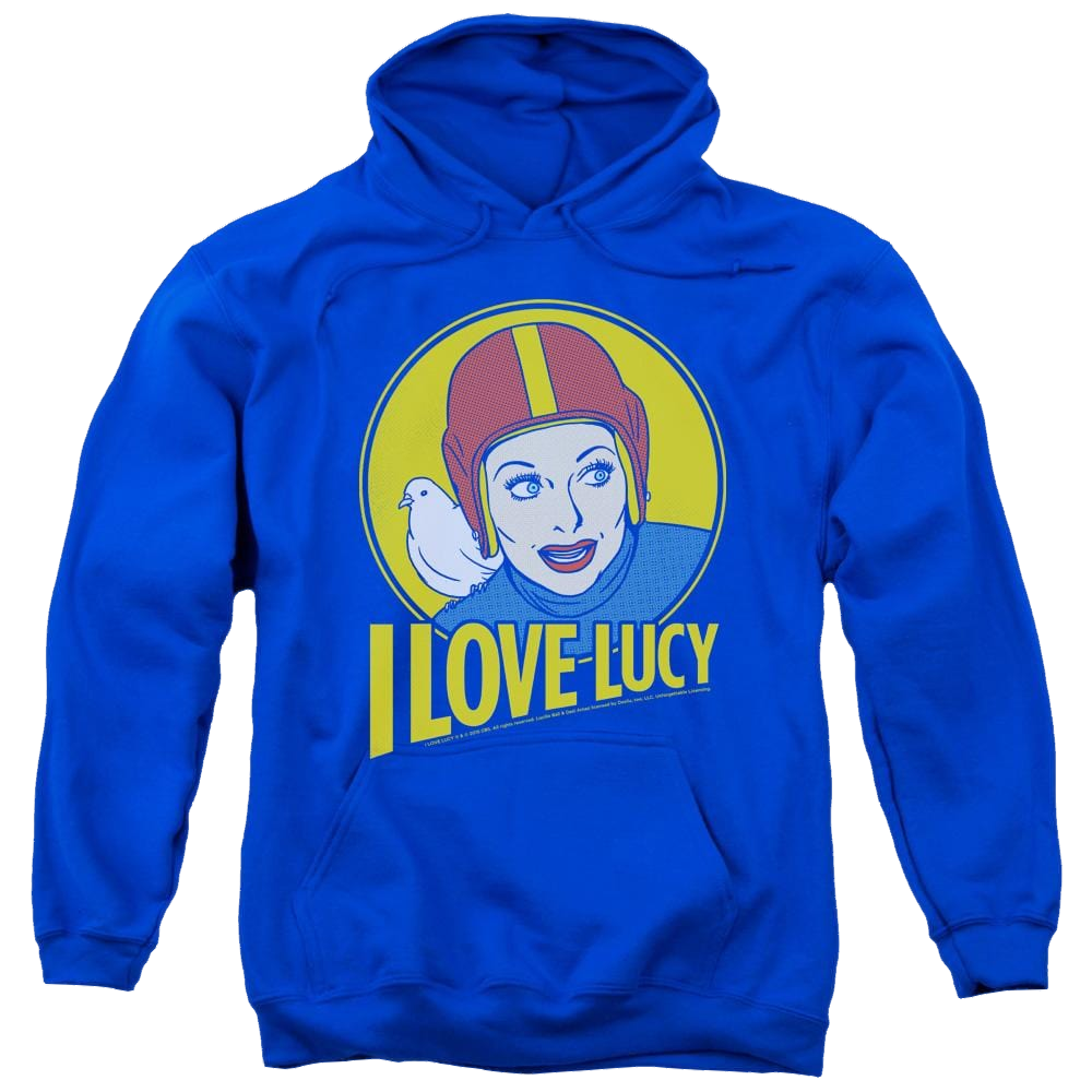 I Love Lucy Lb Super Comic Pullover Hoodie Pullover Hoodie I Love Lucy   