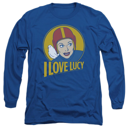 I Love Lucy Lb Super Comic Men's Long Sleeve T-Shirt Men's Long Sleeve T-Shirt I Love Lucy   