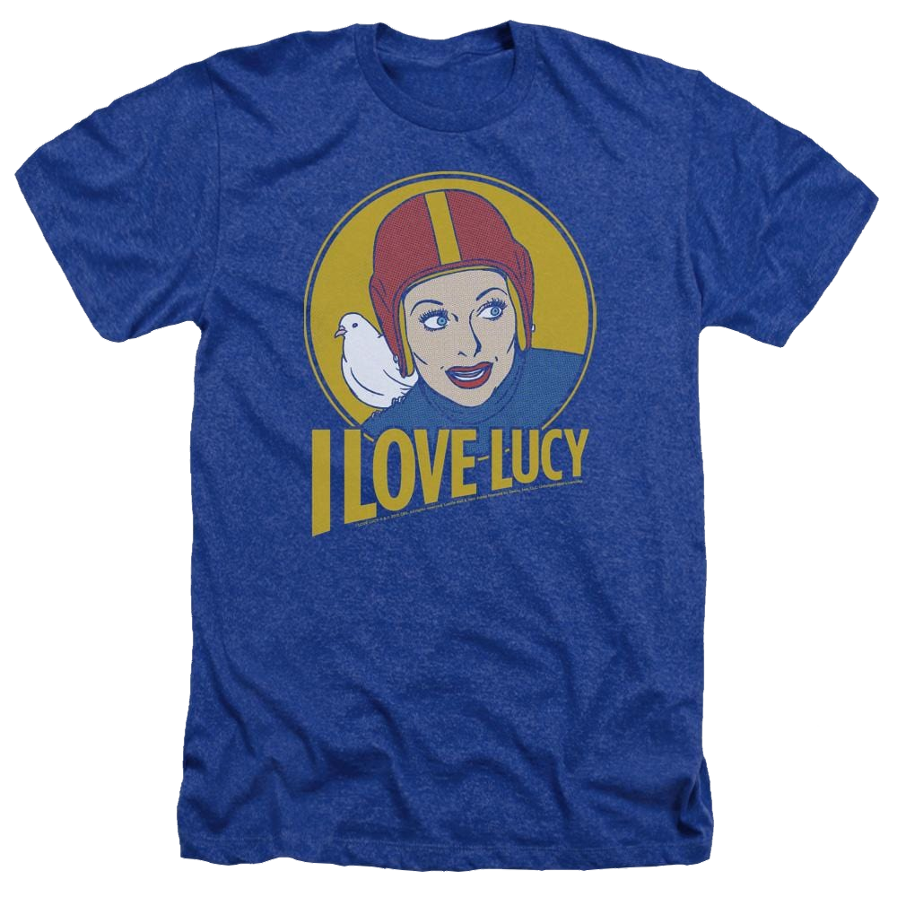 I Love Lucy Lb Super Comic Men's Heather T-Shirt Men's Heather T-Shirt I Love Lucy   