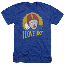 I Love Lucy Lb Super Comic Men's Heather T-Shirt Men's Heather T-Shirt I Love Lucy   