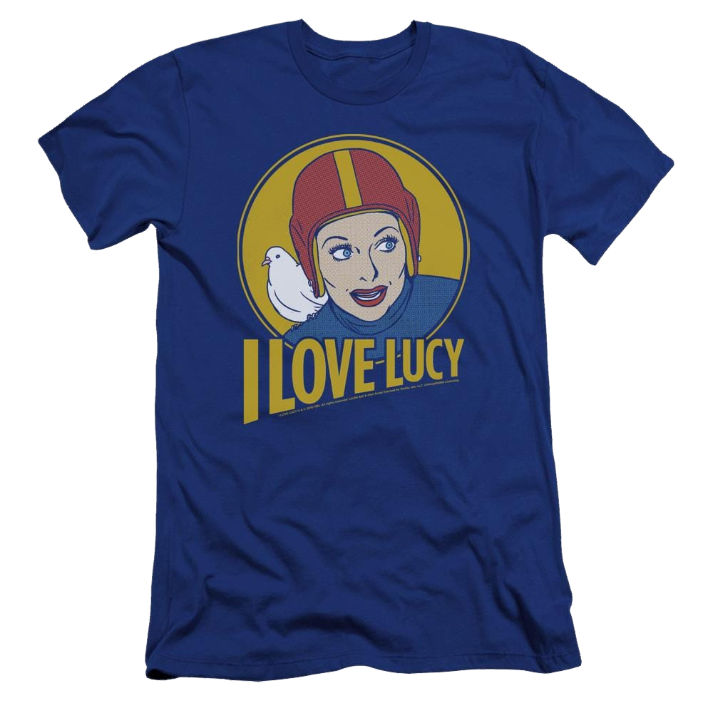 I Love Lucy Lb Super Comic Men's Premium Slim Fit T-Shirt Men's Premium Slim Fit T-Shirt I Love Lucy   