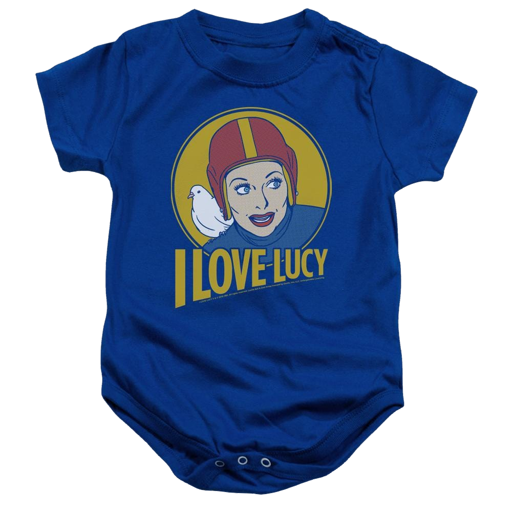 I Love Lucy Lb Super Comic Baby Bodysuit Baby Bodysuit I Love Lucy   