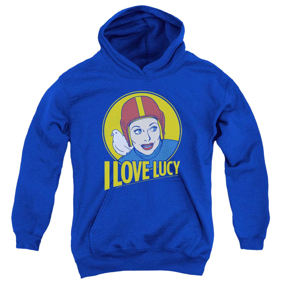I Love Lucy Lb Super Comic Youth Hoodie (Ages 8-12) Youth Hoodie (Ages 8-12) I Love Lucy   