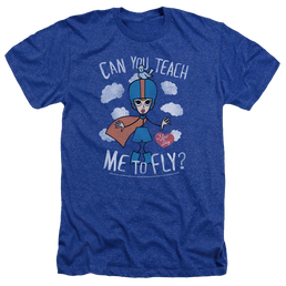 I Love Lucy Fly Men's Heather T-Shirt Men's Heather T-Shirt I Love Lucy   