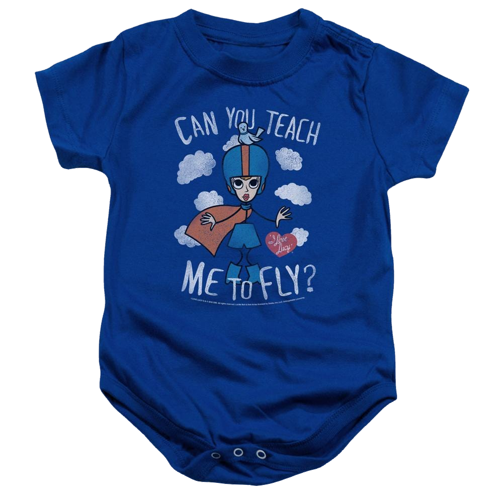 I Love Lucy Fly Baby Bodysuit Baby Bodysuit I Love Lucy   