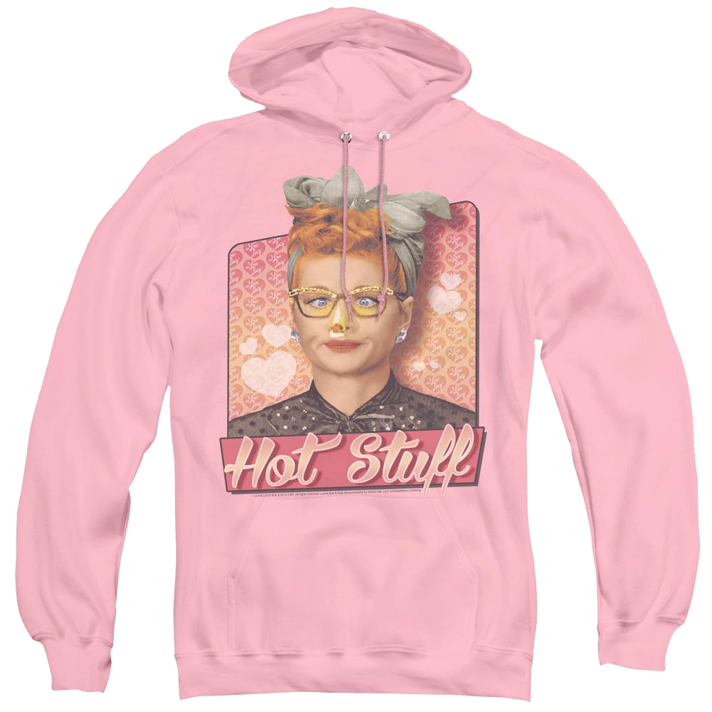 I Love Lucy Hot Stuff - Pullover Hoodie Pullover Hoodie I Love Lucy   