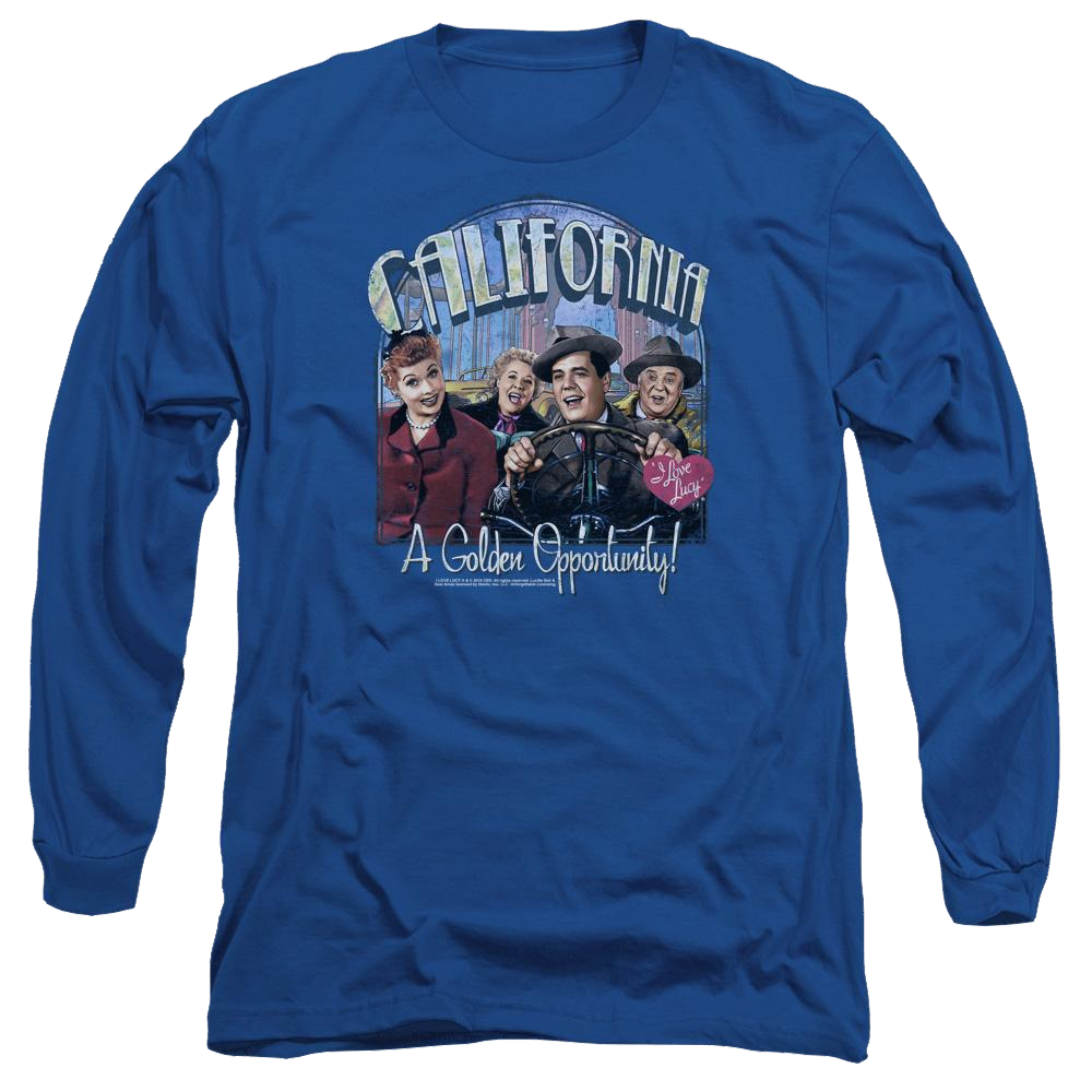 I Love Lucy Golden Opportunity Men's Long Sleeve T-Shirt Men's Long Sleeve T-Shirt I Love Lucy   