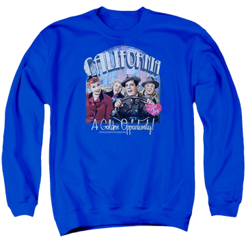 I Love Lucy Golden Opportunity Men's Crewneck Sweatshirt Men's Crewneck Sweatshirt I Love Lucy   