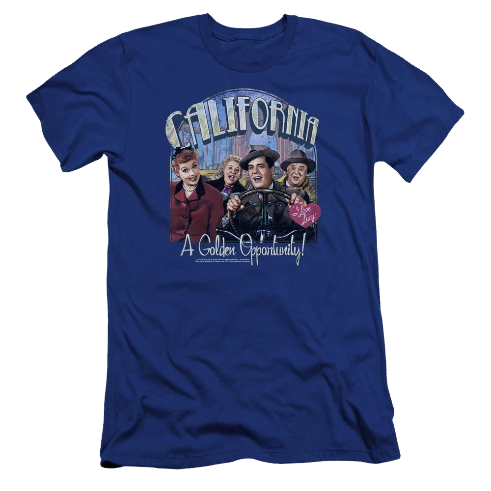 I Love Lucy Golden Opportunity Men's Premium Slim Fit T-Shirt Men's Premium Slim Fit T-Shirt I Love Lucy   
