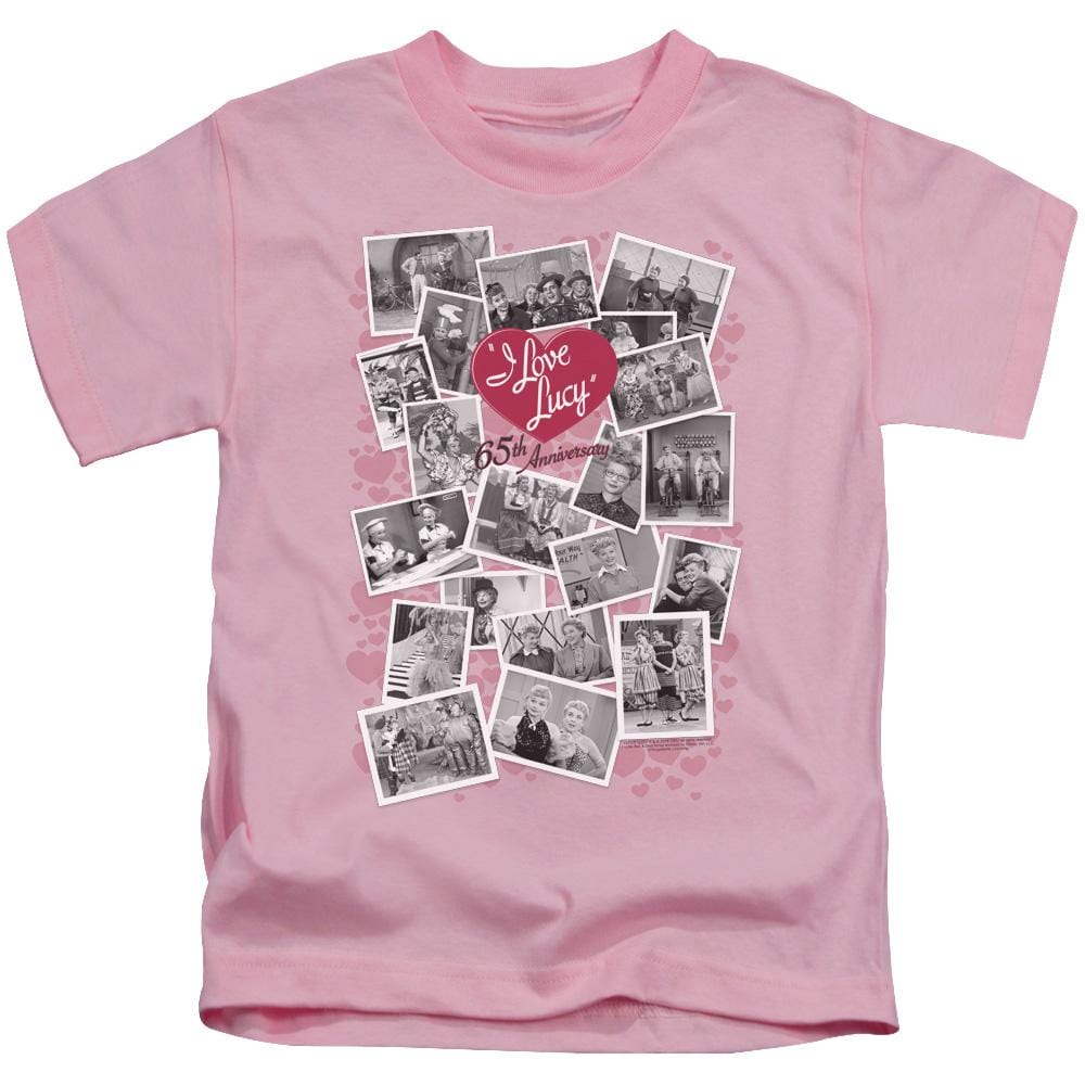 I Love Lucy 65th Anniversary Kid's T-Shirt (Ages 4-7) Kid's T-Shirt (Ages 4-7) I Love Lucy Kid's T-Shirt (Ages 4-7) 4 Pink