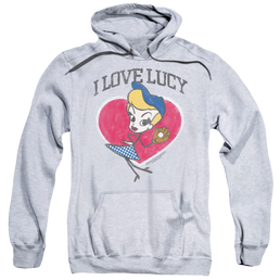 I Love Lucy Baseball Diva - Pullover Hoodie Pullover Hoodie I Love Lucy   