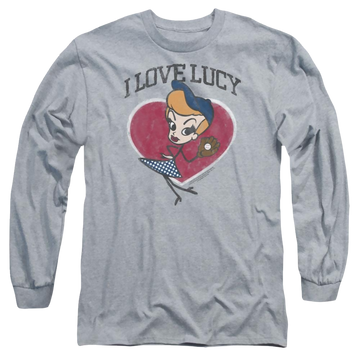 I Love Lucy Baseball Diva Men's Long Sleeve T-Shirt Men's Long Sleeve T-Shirt I Love Lucy   