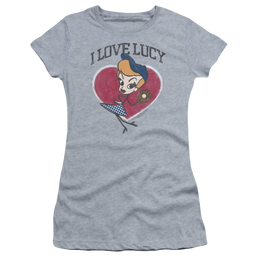 I Love Lucy Baseball Diva - Juniors T-Shirt Juniors T-Shirt I Love Lucy   