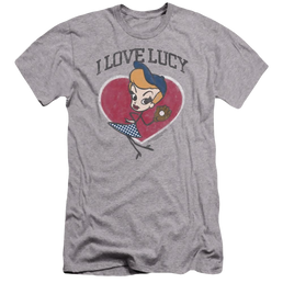 I Love Lucy Baseball Diva Men's Premium Slim Fit T-Shirt Men's Premium Slim Fit T-Shirt I Love Lucy   