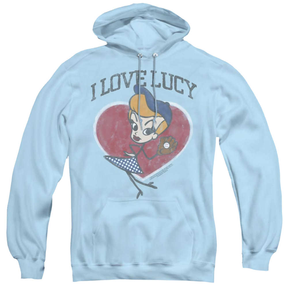 I Love Lucy Baseball Diva - Pullover Hoodie Pullover Hoodie I Love Lucy   