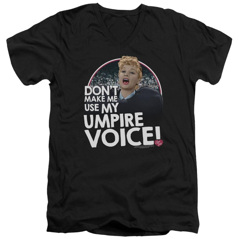 I Love Lucy Umpire Men's V-Neck T-Shirt Men's V-Neck T-Shirt I Love Lucy   