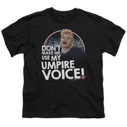 I Love Lucy Umpire Youth T-Shirt (Ages 8-12) Youth T-Shirt (Ages 8-12) I Love Lucy   