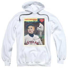 I Love Lucy Trading Card Pullover Hoodie Pullover Hoodie I Love Lucy   