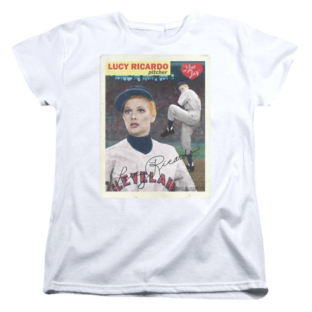 I Love Lucy Trading Card Women's T-Shirt Women's T-Shirt I Love Lucy   