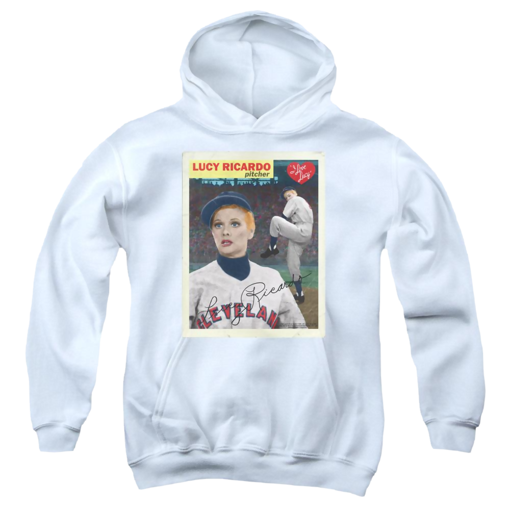 I Love Lucy Trading Card Youth Hoodie (Ages 8-12) Youth Hoodie (Ages 8-12) I Love Lucy   
