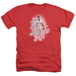 I Love Lucy No Crying In Baseball Men's Heather T-Shirt Men's Heather T-Shirt I Love Lucy   