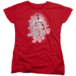 I Love Lucy No Crying In Baseball Women's T-Shirt Women's T-Shirt I Love Lucy   