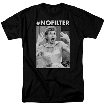 I Love Lucy No Filter Men's Regular Fit T-Shirt Men's Regular Fit T-Shirt I Love Lucy   