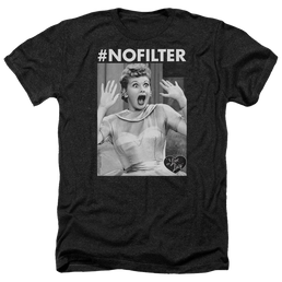 I Love Lucy No Filter Men's Heather T-Shirt Men's Heather T-Shirt I Love Lucy   