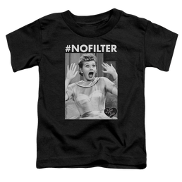 I Love Lucy No Filter - Toddler T-Shirt Toddler T-Shirt I Love Lucy   