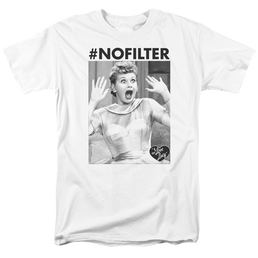 I Love Lucy No Filter - Men's Regular Fit T-Shirt Men's Regular Fit T-Shirt I Love Lucy   