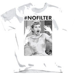 I Love Lucy No Filter Kid's T-Shirt (Ages 4-7) Kid's T-Shirt (Ages 4-7) I Love Lucy   
