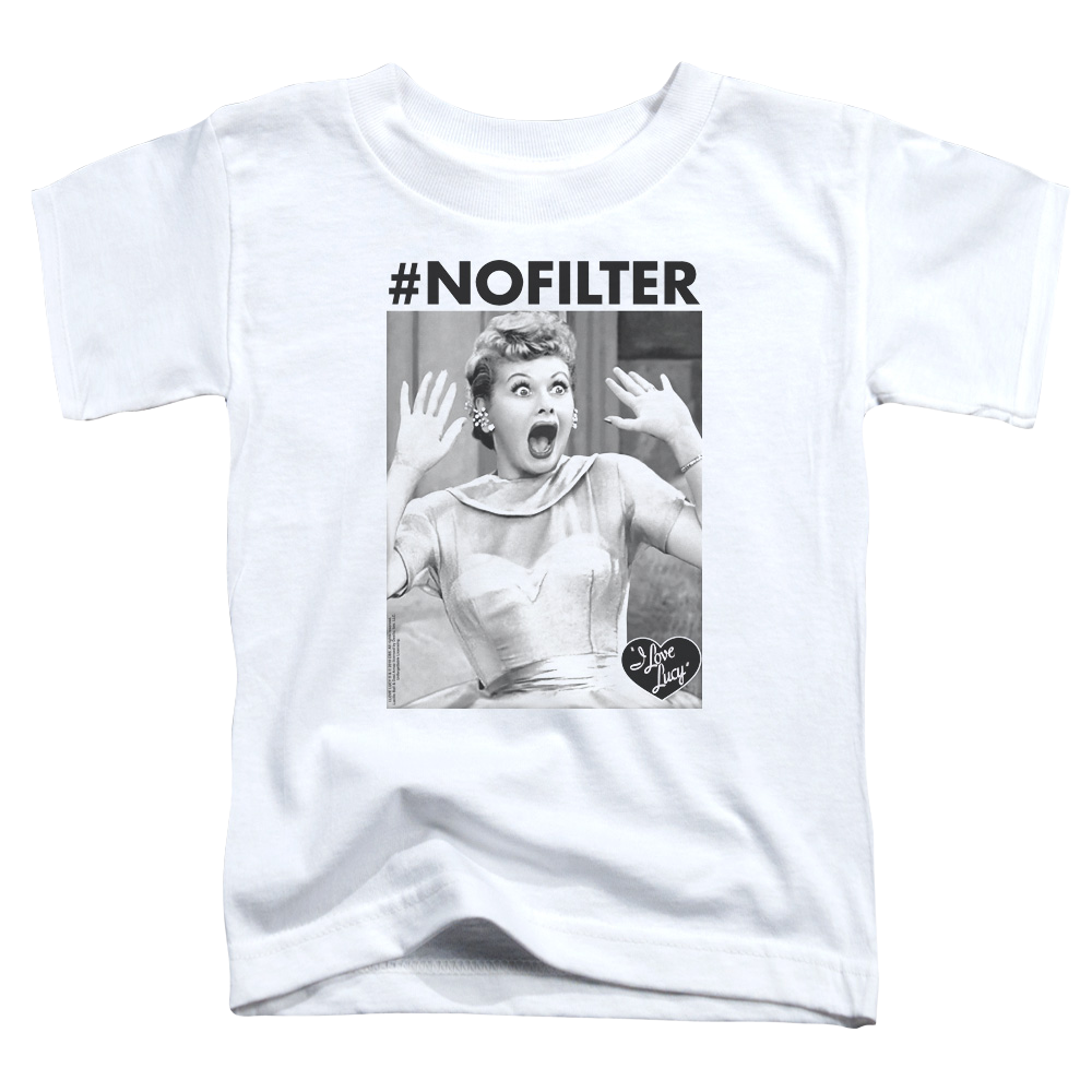 I Love Lucy No Filter Toddler T-Shirt Toddler T-Shirt I Love Lucy   