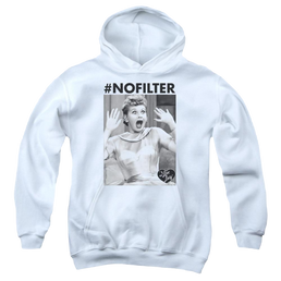 I Love Lucy No Filter Youth Hoodie (Ages 8-12) Youth Hoodie (Ages 8-12) I Love Lucy   