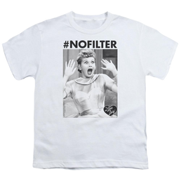 I Love Lucy No Filter Youth T-Shirt (Ages 8-12) Youth T-Shirt (Ages 8-12) I Love Lucy   