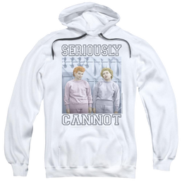 I Love Lucy Seriously Cannot Pullover Hoodie Pullover Hoodie I Love Lucy   