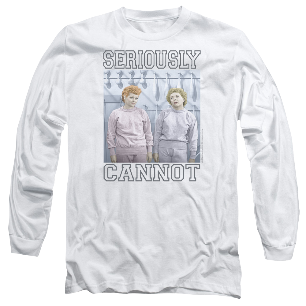 I Love Lucy Seriously Cannot Men's Long Sleeve T-Shirt Men's Long Sleeve T-Shirt I Love Lucy   