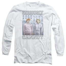 I Love Lucy Seriously Cannot Men's Long Sleeve T-Shirt Men's Long Sleeve T-Shirt I Love Lucy   