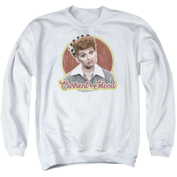 I Love Lucy Current Mood Men's Crewneck Sweatshirt Men's Crewneck Sweatshirt I Love Lucy   