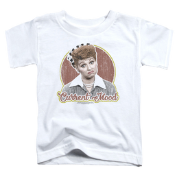 I Love Lucy Current Mood Toddler T-Shirt Toddler T-Shirt I Love Lucy   