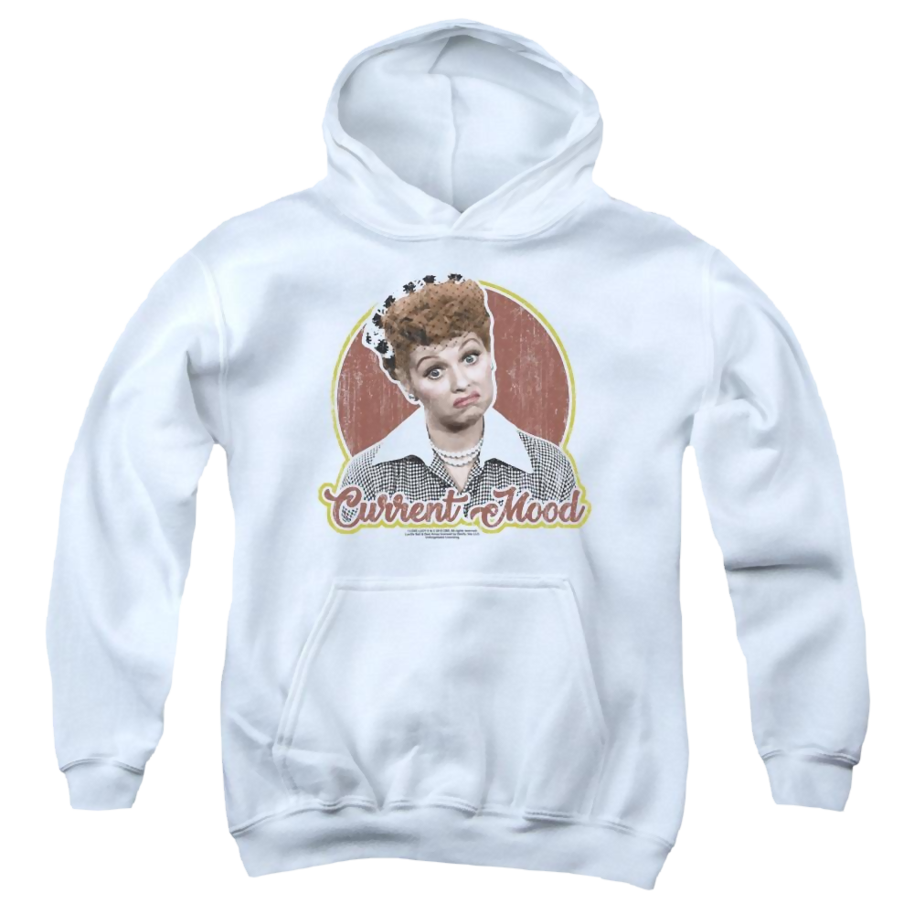 I Love Lucy Current Mood Youth Hoodie (Ages 8-12) Youth Hoodie (Ages 8-12) I Love Lucy   