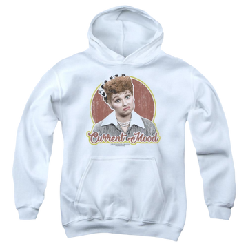 I Love Lucy Current Mood Youth Hoodie (Ages 8-12) Youth Hoodie (Ages 8-12) I Love Lucy   