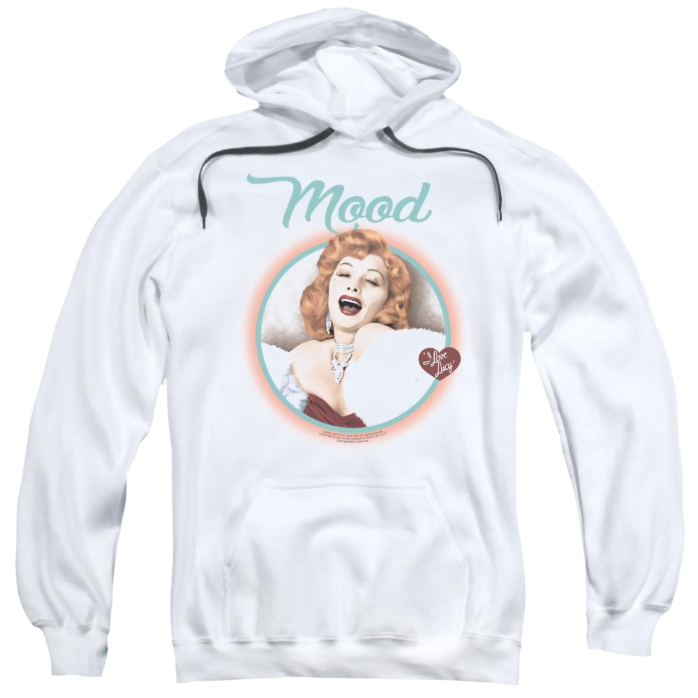 I Love Lucy Mood Pullover Hoodie Pullover Hoodie I Love Lucy   