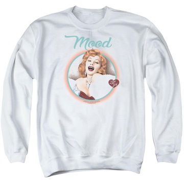 I Love Lucy Mood Men's Crewneck Sweatshirt Men's Crewneck Sweatshirt I Love Lucy   