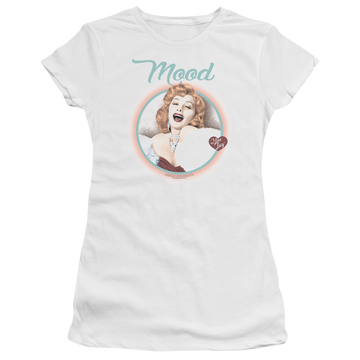 I Love Lucy Mood Juniors T-Shirt Juniors T-Shirt I Love Lucy   