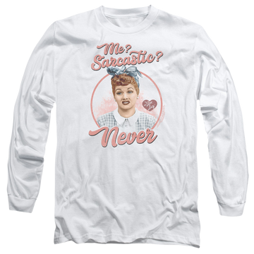 I Love Lucy Sarcastic Men's Long Sleeve T-Shirt Men's Long Sleeve T-Shirt I Love Lucy   