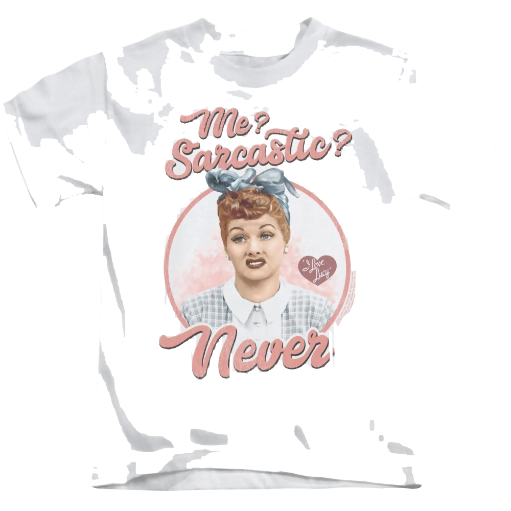 I Love Lucy Sarcastic Kid's T-Shirt (Ages 4-7) Kid's T-Shirt (Ages 4-7) I Love Lucy   