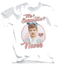 I Love Lucy Sarcastic Kid's T-Shirt (Ages 4-7) Kid's T-Shirt (Ages 4-7) I Love Lucy   