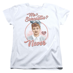 I Love Lucy Sarcastic Women's T-Shirt Women's T-Shirt I Love Lucy   