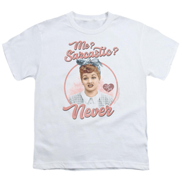 I Love Lucy Sarcastic Youth T-Shirt (Ages 8-12) Youth T-Shirt (Ages 8-12) I Love Lucy   