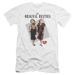 I Love Lucy Original Bestie Men's Premium Slim Fit T-Shirt Men's Premium Slim Fit T-Shirt I Love Lucy   